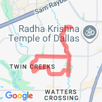 archers - twincreeks route map