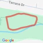 Logan Park Acworth GA Track route map