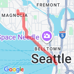 9.5 To the Ferry Terminal & back route map