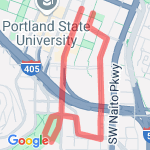 track run route map