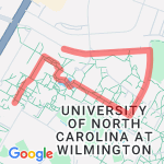 Azalea Fest 5k route map