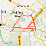 10mile racecourse route route map