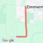 CR 46 4 mile Down & Back route map