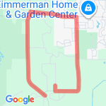 County Road Loop route map