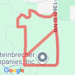 2 1/2 mile East Loop route map