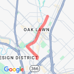 Work Run route map