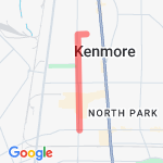 hertel and back route map