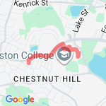 Off campus and back route map