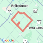 25 erin country run route map