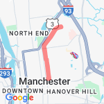 oak to end loop route map