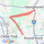 Half Marathon route map