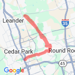 training marathon route map