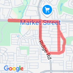 Evans Route route map