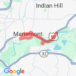 Mariemont Bike Rt 8-2 route map