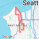 7.20 miles route map