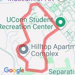 Hilltop Ruck route map