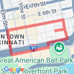 down broadway route map
