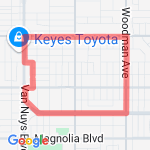 Til-Ox-Wood-Chan-Bur route map