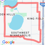 Parkway to Linden Hills route map