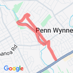 Powdermill-Karakung route map