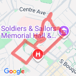 Warrior Run Proposed Route 1 route map