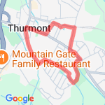 Routine run route map