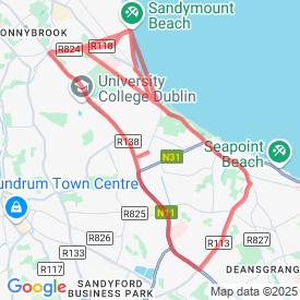 dublin 9 mile - 14.00 Km route in dublin south