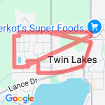 Aaron and Roxxy's Route route map