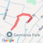 Girls 1st run route map