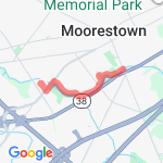 Strawbridge route map