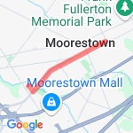 Main Street route map