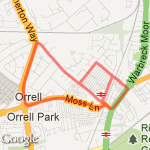 Week 3 - Increased the distance to almost 5 km route map