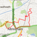 John Leigh Park route map