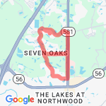 6 miler route map