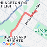 river des peres and back route map