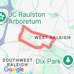 around NCSU route map