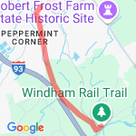 Derry rail trail route map