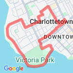 Charlottetown Loop route map