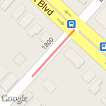 Nicole's Dilworth/Elizabeh/Uptown 8 miler route map