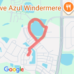 Beginning Run route map