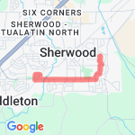 Sunset/Richen Park Loop route map