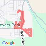 Mckinley Neighborhood Loop route map