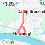 house to river route map