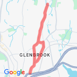 Glenbrook to Amore route map