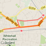 Chislehurst Route route map