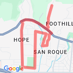 4 miler #1 route map