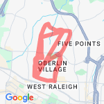 UPHA neighborhood route map