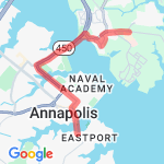 FleetFeet 7 miles route map