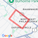 4 mile loop route map