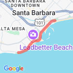 4 mile from Shoreline Park route map